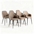 Eetkamerstoelen van textiel voor de eethoek - 50 x 55 x 85cm